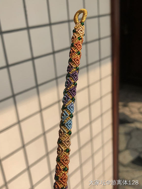近期比较满意的一条，浓浓的坛子风格_编绳