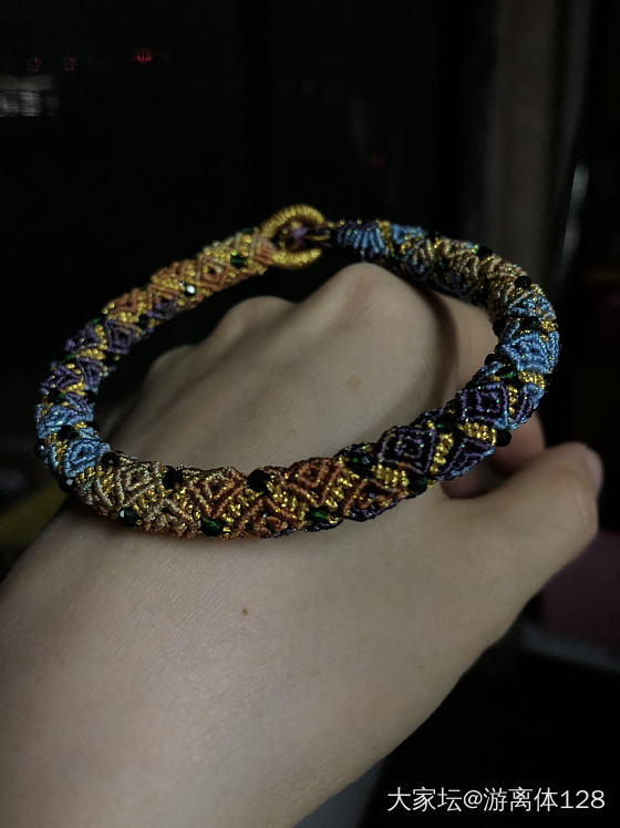 近期比较满意的一条，浓浓的坛子风格_编绳