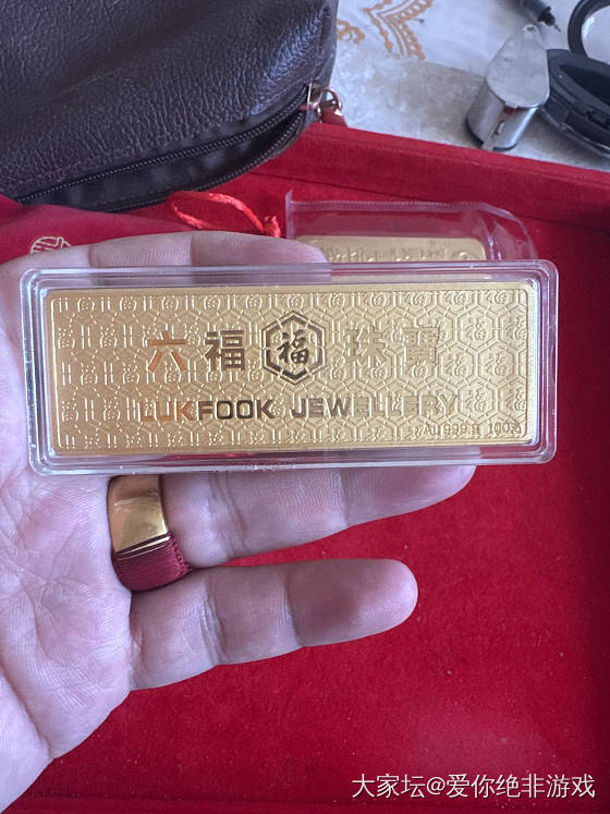 六福马金条100克_金