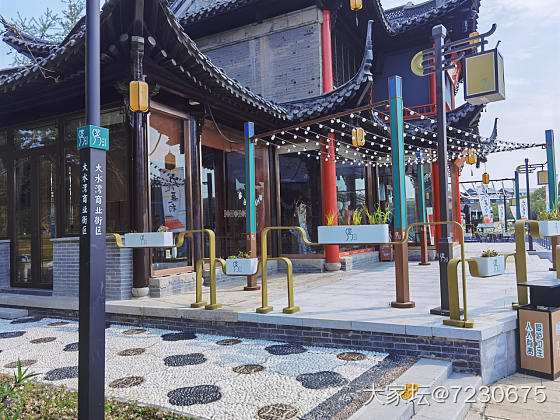 大运河边悠闲散步_景色