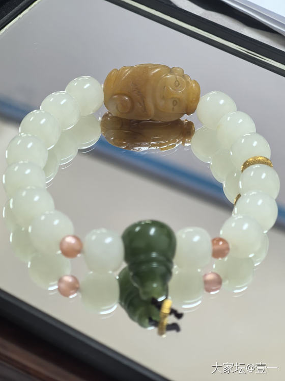 新串串_和田玉闲聊串珠手工diy