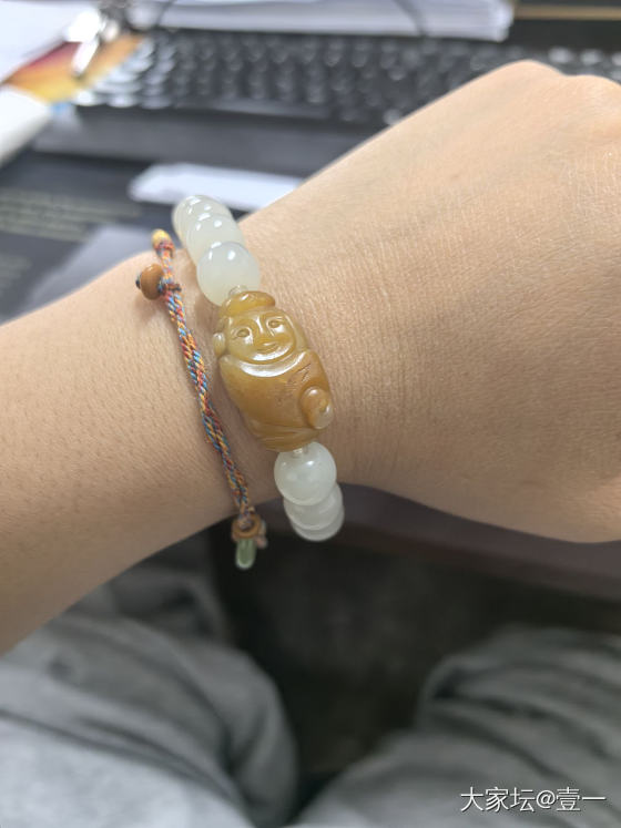 新串串_和田玉闲聊串珠手工diy