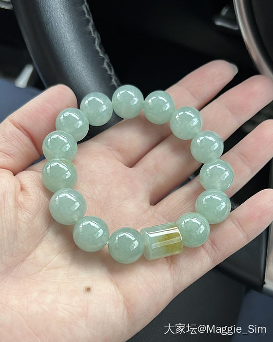 最近很喜欢的手串_珠串翡翠