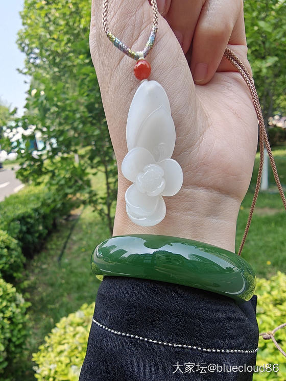 晒晒夏天的小吊坠_挂件玉石和田玉