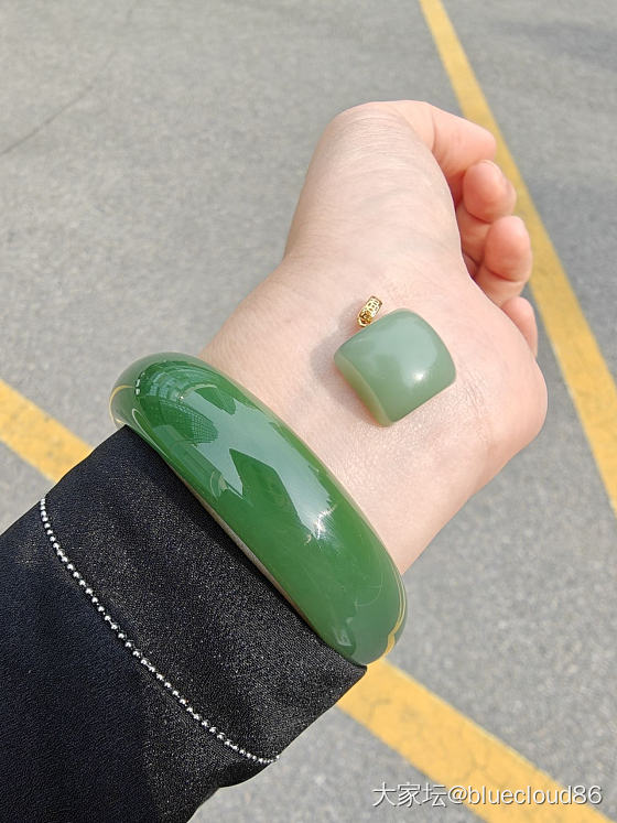晒晒夏天的小吊坠_挂件玉石和田玉
