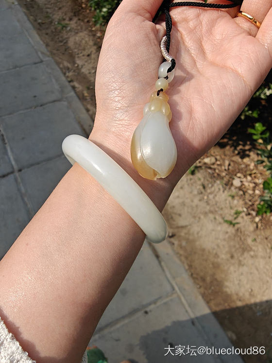 晒晒夏天的小吊坠_挂件玉石和田玉