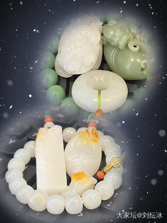 盯了一天的电脑毫无意义，还是看看玉吧～_和田玉