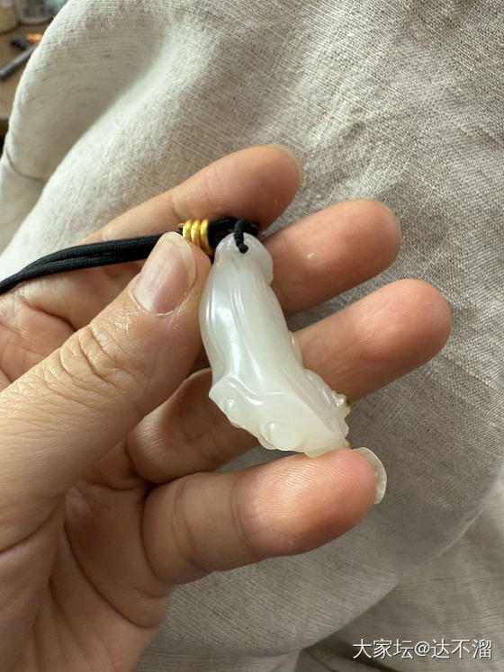 白玉莲蓬_玉石和田玉