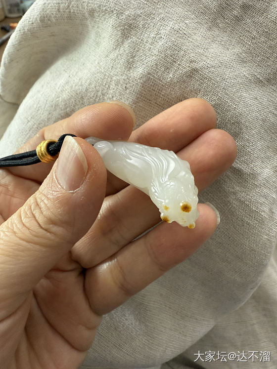 白玉莲蓬_玉石和田玉