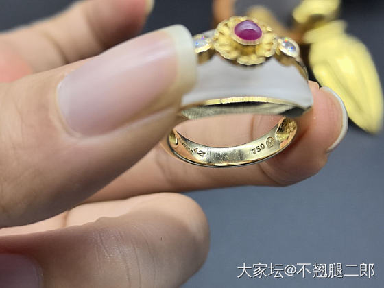 700克价出lalaounis石上石戒指。_金