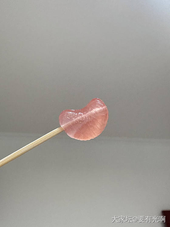 高冰南红橘子瓣项链吊坠小雕件_玉石