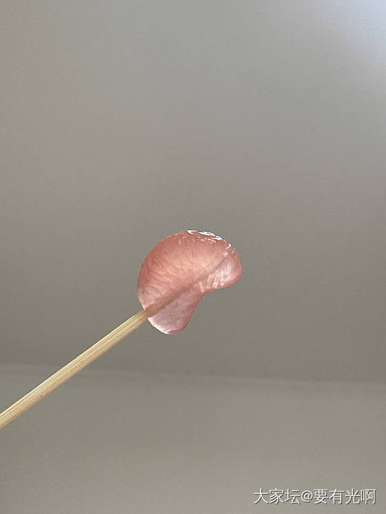 高冰南红橘子瓣项链吊坠小雕件_玉石