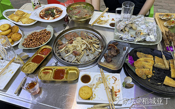 昨晚喝的很开心！请表弟和他的朋友喝酒_美食生活