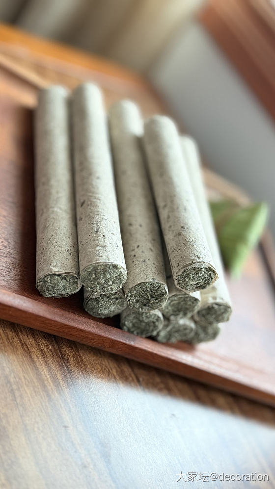 在家自制艾条（附上制作过程）_手工diy