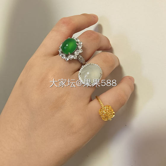 京东周六福方糖戒指到啦，782克价😂