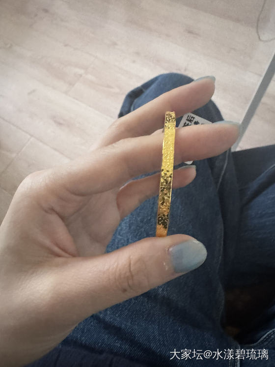 硬金小镯子_金