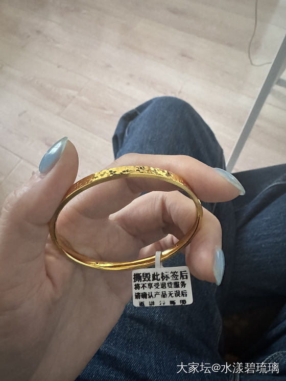 硬金小镯子_金