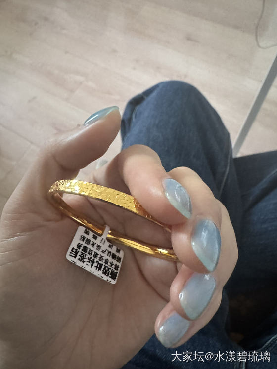 硬金小镯子_金