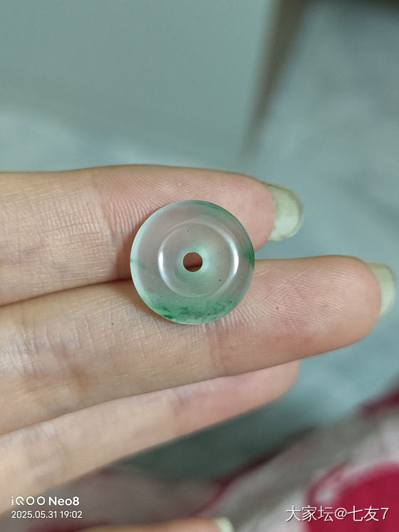 翠儿的非洲翠扣子，买不了吃亏买不了上当，真好看啊，几十块钱还配个证书_非洲翠