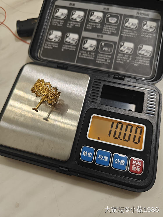记录一下我的🐮🐮时刻！居家打金成功！花丝戒指！都来看看呀！_金