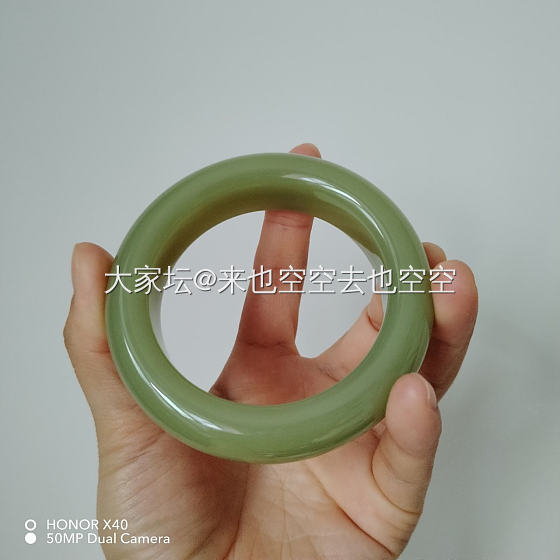 和田玉若羌黄口手镯一套_和田玉