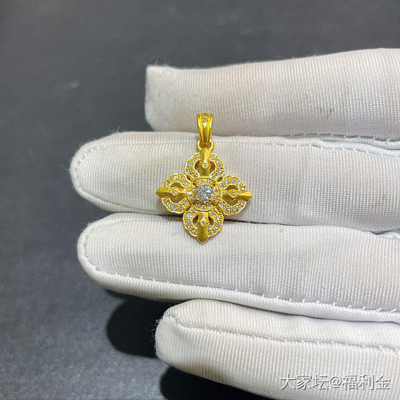 莫桑石尖十字金刚杵吊坠 拼团20250603期（明天下午三点截团）_金