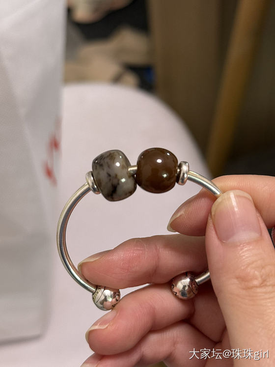 一开始觉得很丑的牛奶草花_搭配玉石和田玉