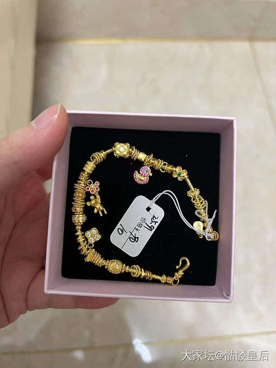 很漂亮很可爱的盘缠手串_金