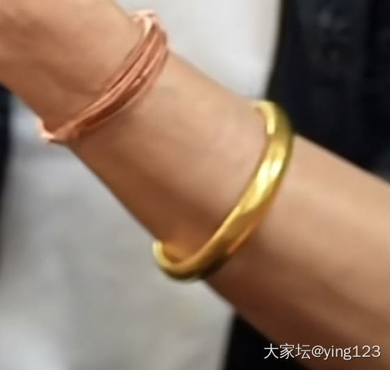 这个就叫泥鳅背还是什么_手镯金