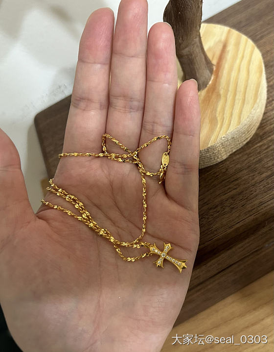 莫桑石克罗星吊坠_金