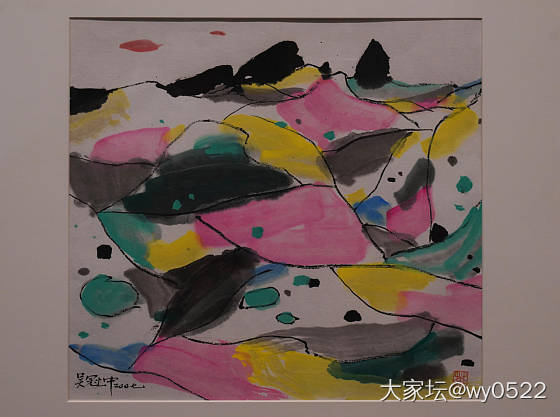 吴冠中画展——我负丹青_展会闲聊
