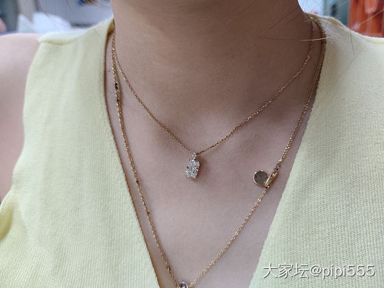 校长家培育钻雷迪恩项链出货_钻石