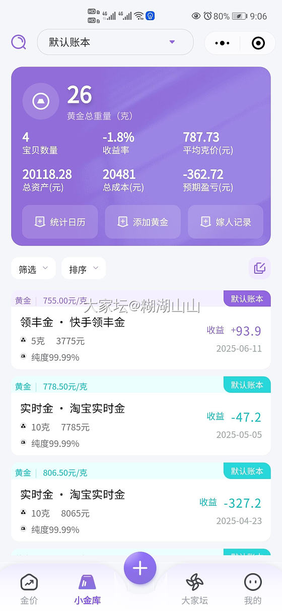 买了个小鼻嘎，开心o(≧v≦)o_金