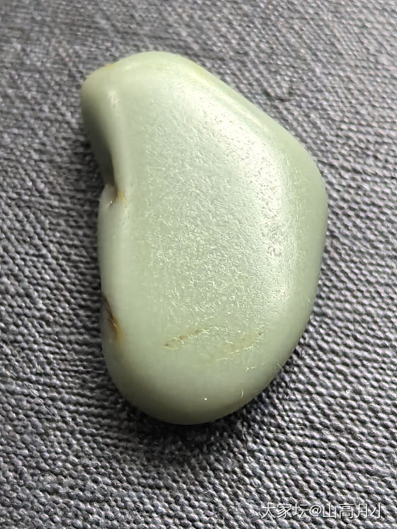 沙枣青中最出彩的颜色_和田玉