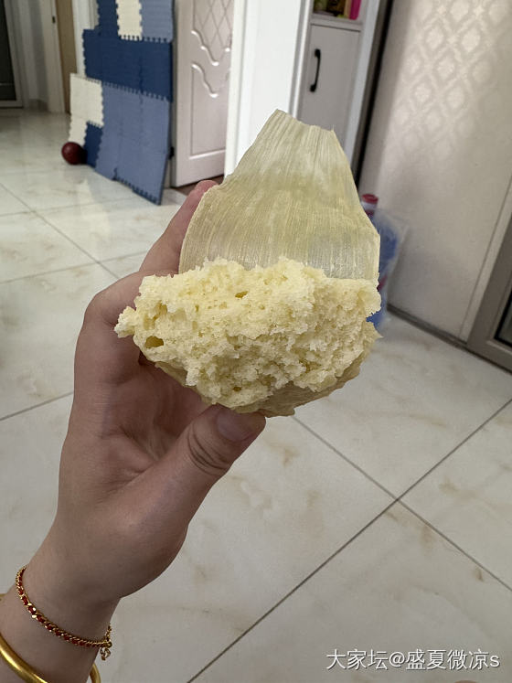 玉米粑粑又做起来了_美食