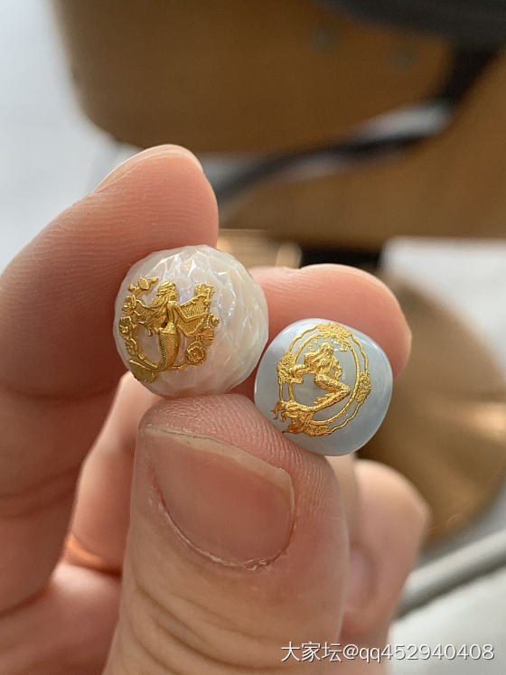 人鱼珠_海纹石金