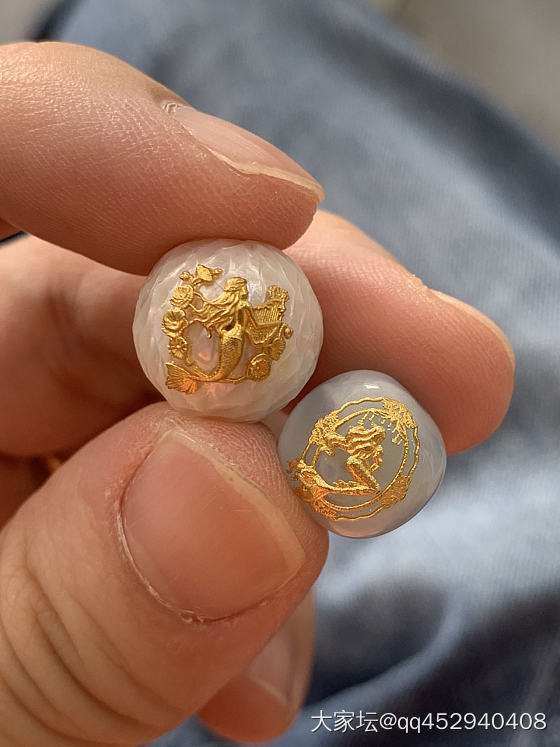 人鱼珠_海纹石金