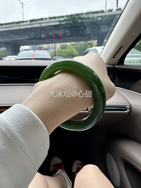 上班路上随手拍拍，🔥辣镯_碧玉