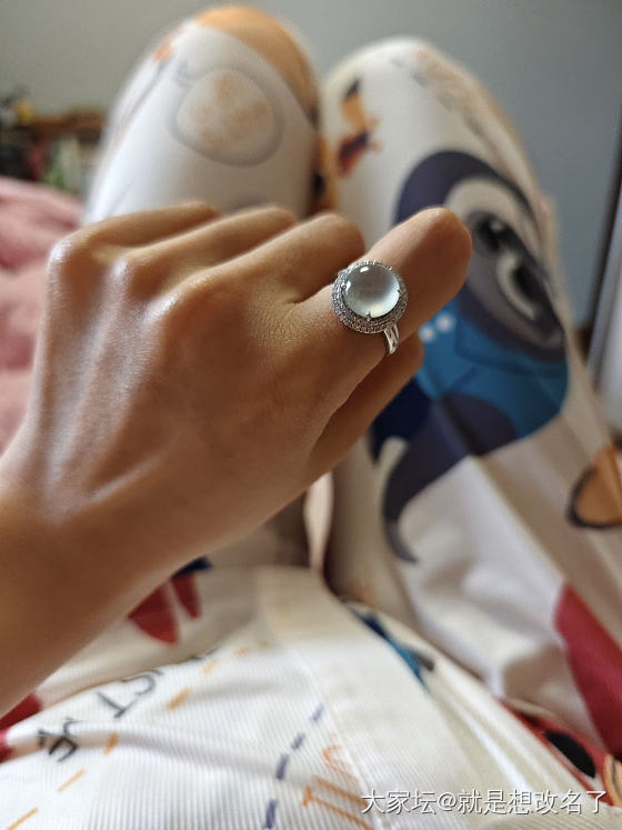 谁说只有出门儿才能戴首饰哒~_戒指翡翠