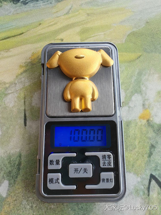 跟我的狗子说再见～_手饰金