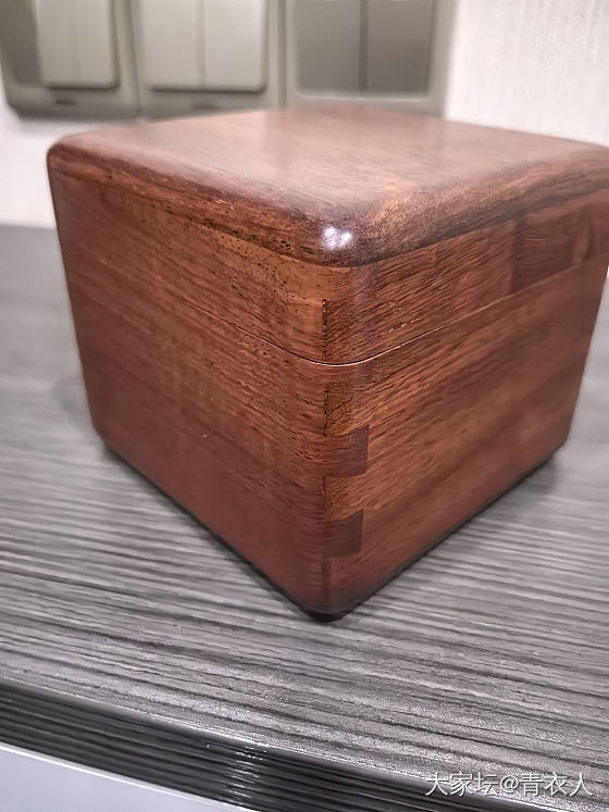 跟着坛友买的盒子_首饰盒翡翠