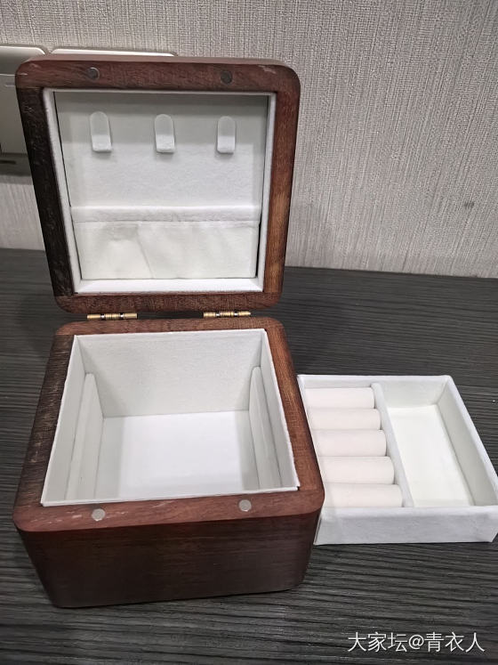 跟着坛友买的盒子_首饰盒翡翠