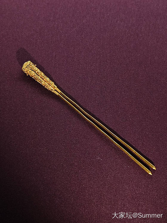 古代金器__黄金缕_博物馆金