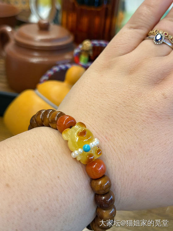 天冷了，给小熊带条项链吧_金