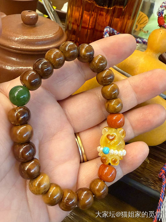 天冷了，给小熊带条项链吧_金