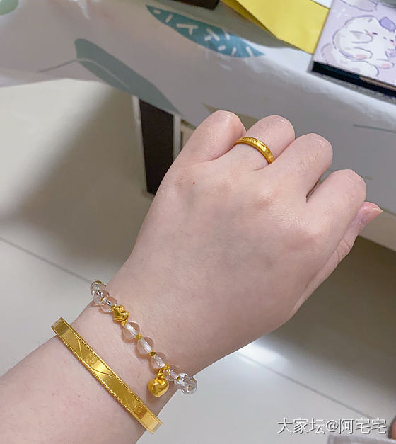 蹦迪珠水晶串_金