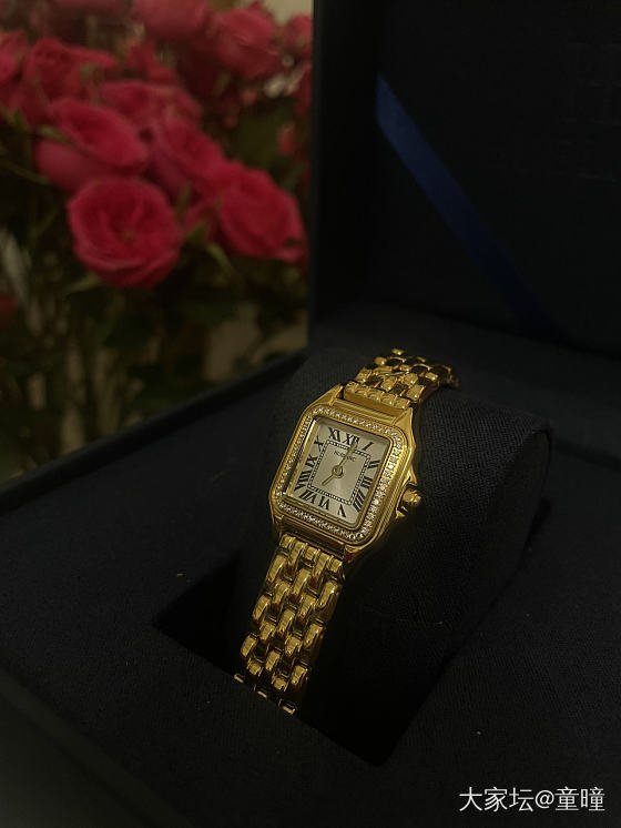我终于在生日的时候拥有小金表了，刚收到新鲜热乎的_金