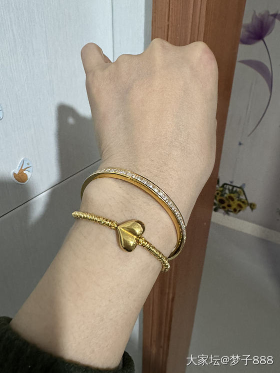 方糖手镯_金
