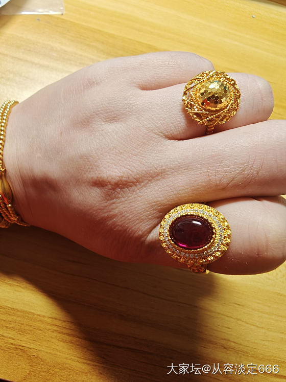 喜欢固口的戒指.活囗戒指容易变形_金