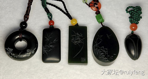 我的黑青们😄_青玉